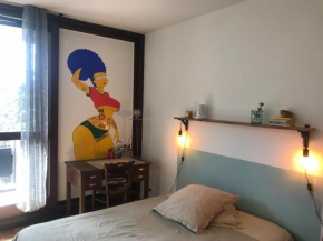 Chambre chez l'habitant avec toilettes et salle de bain privatifs